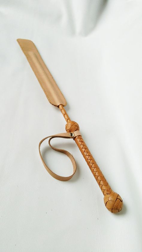 Leather Paddle, Bull Whip, Sensual Seduction, Riding Crop, Paddles, The Message, Whips, Cool Items, Leather Accessories