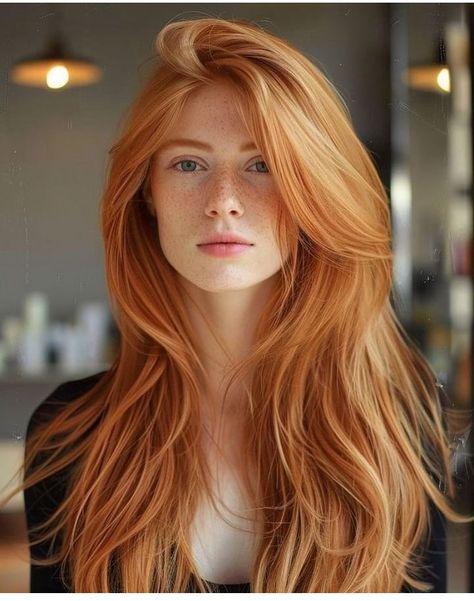 Strawberry Blonde Hair Color, Red Haired Beauty, Red Hair Woman, Ginger Hair Color, Copper Hair Color, Beautiful Red Hair, Long Hair Color, Strawberry Blonde Hair, Long Red Hair