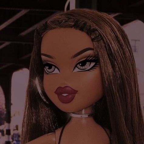 Bratz Aesthetic Outfit, Las Bratz, Ariana Grande Tumblr, Bratz Yasmin, Bratz Aesthetic, Pelo Cafe, Disney Princess Funny, Black Bratz Doll, Brat Doll