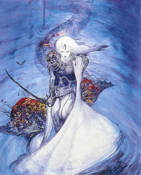 The Art of Yoshitaka Amano : Photo Amano Yoshitaka, Yoshitaka Amano Art, Yoshitaka Amano, Vampire Hunter D, Oc Board, Final Fantasy Art, Vampire Hunter, Elden Ring, Art Japonais