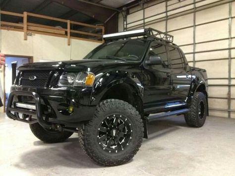 Lifted Ford Explorer, 2013 F150, Truck Lifted, Ford Sport Trac, Lifted Ford Truck, Explorer Ford, Ford Sport, Cool Truck Accessories, Ford Suv