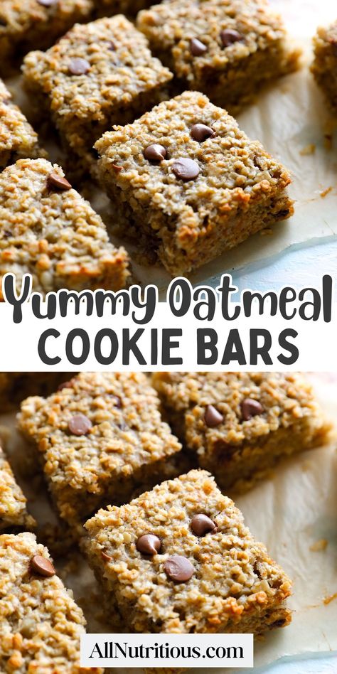 This delicious and healthy snack idea will keep you energized throughout the day. Perfect for busy mornings too, this is an easy breakfast recipe that is a must-try for all cookie lovers. Pin this now and indulge in the best-kept secret of guilt free things to bake! Easy Quick Oats Recipes, Recipes That Use Oatmeal, Oatmeal Clusters Healthy, Recipes With Instant Oatmeal, Healthy Oatmeal Desserts, Morning Snacks Healthy, Gallbladder Safe Desserts, Healthy Oatmeal Bars Clean Eating, Healthy No Bake Breakfast Cookies