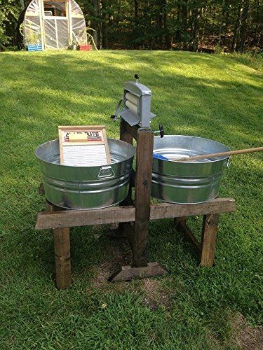 Off Grid Laundry, Clothes Wringer, Laundry Station, Wringer Washer, Portable Dryer, Candice Olson, Off Grid Cabin, Portable Washing Machine, Emergency Preparation