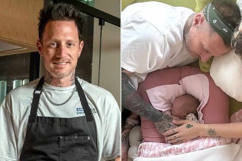 Top Chef's Michael Voltaggio Opens Up About Baby No. 3 — 20 Years After Welcoming First 2 Daughters (Exclusive) 2 Daughters, Raising Daughters, Richard Simmons, Tv Sport, Sports Awards, Celebrity Families, Third Baby, Top Chef, Ryan Reynolds