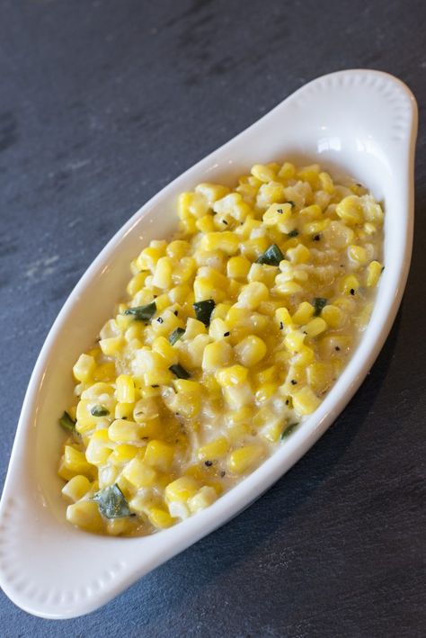 Poblano Creamed Corn is a super easy, yet delicious take on a comfort food classic. This will definitely make your Family Favorites list! Cream Corn Brulee Recipe, Corn Cream Brulee, Crème Brûlée Corn, Poblano Cream Corn Brulee Recipe, Corn And Poblano Casserole, Poblano Creamed Corn, Poblano Corn, Poblano Cream Corn, Brulee Recipe