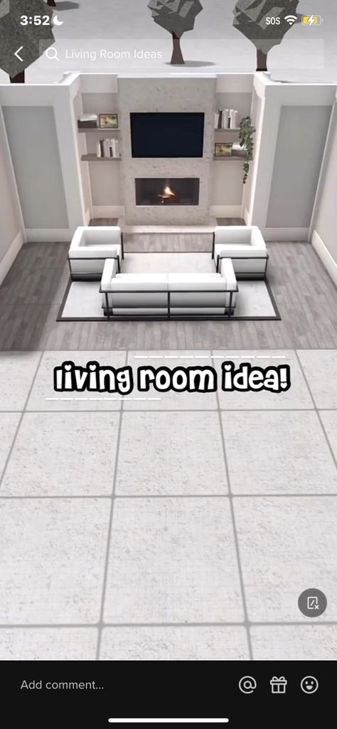 Blockburg Tiny House, Bloxburg House Color Ideas Modern, Roville House Idea 2 Floors, Bloxburg Bedroom Ideas Aesthetic No Gamepasses, 3 By 4 Bloxburg Living Room, Extra Rooms To Add To Your Bloxburg House, Bloxburg Fancy House Ideas, Bloxburg Tiny Living Room, Bloxburg House Ideas Entry Way