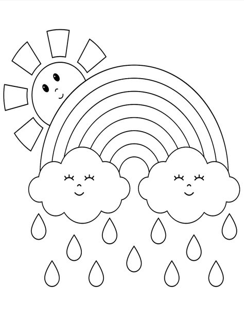 Visit our collection to download 50+ Winter coloring pages -> Click on the picture. Coloring sheets Weather. Free coloring pages for kids printables. Activity pages for kids. #coloringsheets #preschoolcoloringpages #Weathercoloringpages Coloring Sheets Preschool, Coloring Sheets For Kindergarten Free Printable, Coloring Sheets Kindergarten, Spring Coloring Sheets For Preschool, Free Spring Coloring Pages, Spring Coloring Sheets Free Printables, Winter Coloring Sheets, Spring Preschool Coloring Pages, Rainy Day Worksheets For Preschool