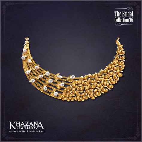 Gold Choker Designs, Antique Necklace Gold, Gold Bridal Necklace, Antique Gold Jewelry Indian, Gold Jewelry Simple Necklace, Gold Mangalsutra Designs, Gold Necklace Indian, Jewelry Set Design, Gold Necklace Indian Bridal Jewelry