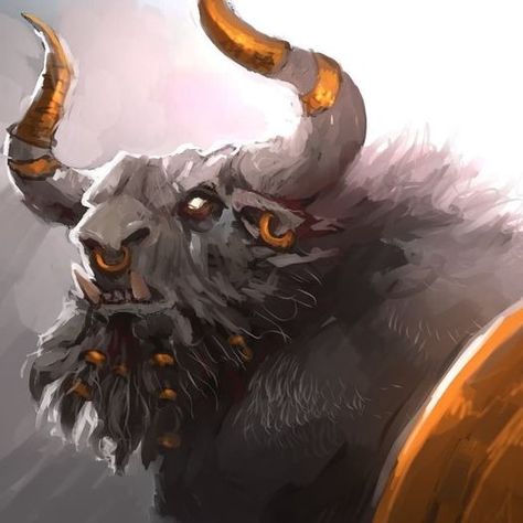 Toni's Art Page - Minotaur dnd #characterdesign for a... | Facebook Minotaur Dnd, Minotaur Art, Sasuke Vs, Fantasy Beasts, Fantasy Concept, Fantasy Monster, Fantasy Concept Art, Dnd Characters, Art Pages