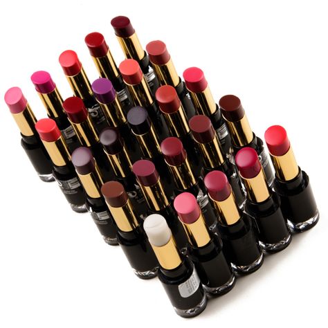 Revlon Black Cherry, Revlon Super Lustrous Glass Shine, Revlon Gloss, Glass Shine Lipstick, Revlon Fire And Ice, Brown Beauty Aesthetic, Max Factor Lipstick, Lipstick Tips, National Lipstick Day