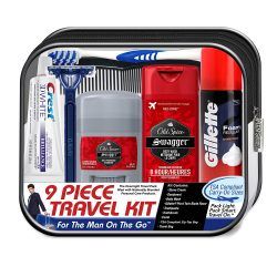 GET THIS DEAL HERE Men’s Deluxe Travel kit Crazy Cheap on Amazon!! This Convenience Kits is just what you need if your packing for a trip! This Men’s Deluxe Travel kit comes with 9-Piece. Now you can have everything you need and not worry about forgetting to pack anything. Plus a reusable travel bag for anytime you need to pack to go. Now on Amazon you can […] Crest Toothpaste, Travel Size Toiletries, Carry On Size, Mens Travel, Herbal Essences, Old Spice, Toiletry Kit, Travel Kit, Travel Toiletries