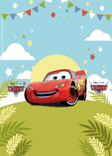 9+ Cars Racing Through The Sky Birthday Invitation Templates | Download Hundreds FREE PRINTABLE Birthday Invitation Templates The Cars Invitation Template, Car Theme Birthday Invitation Template, Mcqueen Birthday Invitation Template, Disney Cars Party Invitations, Cars Theme Birthday Invitation Template, Lighting Mcqueen Invitation Template, Car Theme Birthday Invitation Card, Cars Theme Invitation Template, Lightning Mcqueen Birthday Card