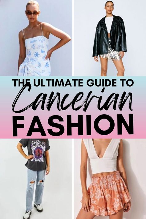 cancer style guide Cancerian Outfits, Cancerian Style, Cancerian Aesthetic Outfit, Cancerian Venus Aesthetic, Cancerian Aesthetic Outfits, Cancerian Venus Style, Cancerian Aesthetic, Zodiac Clothes, Feminine Things