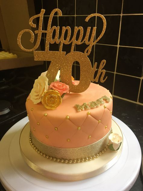 70th Birthday Cake 70birthday Cake 70th Birthday, 70 Years Birthday Cake, 70th Birthday Cake Mum, 70th Birthday Cake For Women, Fancy Birthday, Birthday Cake Decorations, 70 Birthday, Inside Cake, Birthday Cake For Mom