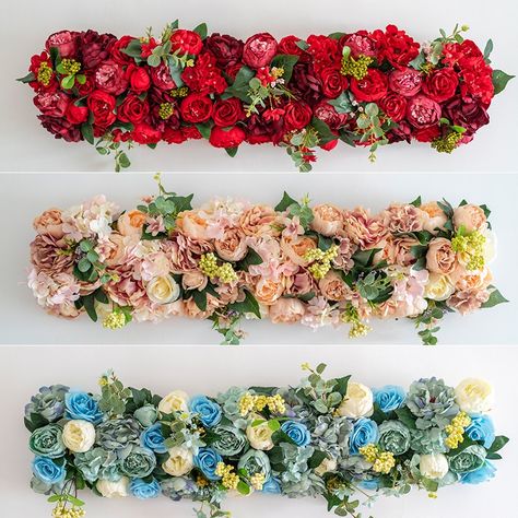 Cheap Artificial & Dried Flowers, Buy Quality Home & Garden Directly from China Suppliers:luxury artificial flower row arrangement decor for party wedding arch backdrop Road cited flower rose peony hydrangea mix Enjoy ✓Free Shipping Worldwide! ✓Limited Time Sale ✓Easy Return. Artificial Flowers Decoration, Decor For Party, Wedding Arch Backdrop, Backdrop Arch, Fake Flower Arrangements, Flowers Pot, Rose Flower Arrangements, Ganapati Decoration, Decoration For Ganpati