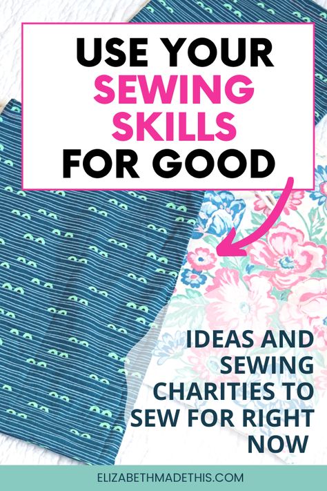 Sewing Service Projects, Sewing Projects For Charity Ideas, Sewing Projects For Elderly, Crafting For Charity Service Projects, Sewing Club Ideas, Sewing Projects For Charities, Sewing For Charity Service Projects, Sewing For Charity Ideas, Sew For Charity