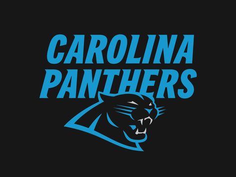 Carolina Panthers Concept by Zilligen Design Studio on Dribbble Carolina Panthers Logo, Panthers Logo, Panther Logo, Mascot Design, Freelance Graphic Design, Logo Images, Laptop Wallpaper, Carolina Panthers, Sports Logo