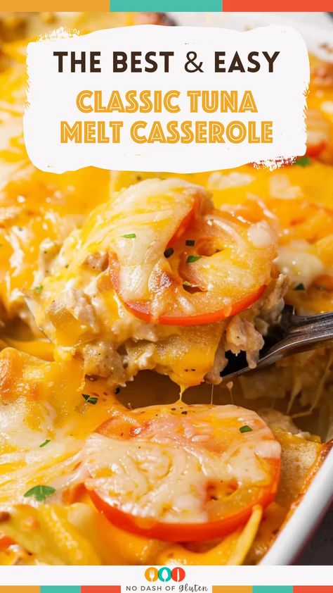 Classic Tuna Melt Casserole Tuna And Cream Cheese Recipes, Easy Tuna Dinner Recipes, Can Tuna Recipes Dinners, Tuna Casserole Recipes Easy, Tuna Melt Casserole, Tuna Fish Casserole, Recipe With Tuna, Classic Tuna Melt, Best Spaghetti Recipe