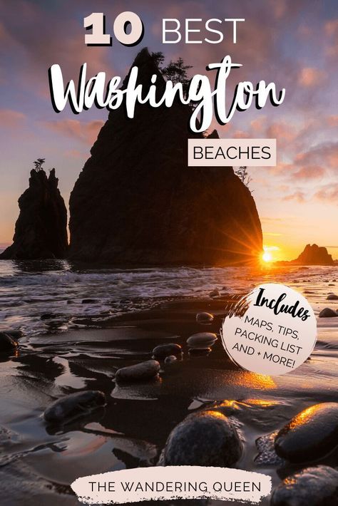 Washington Beaches, Beach Road Trip, Things To Do In Washington, Pacific Northwest Travel, Washington State Travel, Washington Coast, Washington Travel, Orcas Island, Cool Things To Do