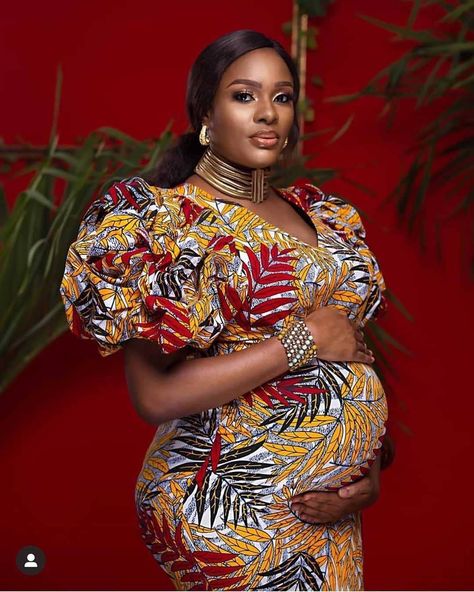 Ankara Mermaid Gown, African Print Maternity Dresses, Luxury Pregnancy, Ankara Maternity, Babyshower Dress, African Maternity, Gown Ankara, African Maternity Dresses, Elegant Maternity Dresses