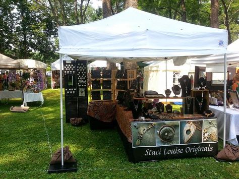 Parrish Relics, Arch Display, Green Textures, Jewelry Display Booth, Art Fair Booth, Vendor Booth Display, Craft Fair Booth Display, Jewelry Booth, Craft Show Booths