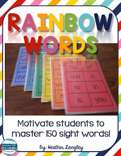 Learn Sight Words, Practice Sight Words, Sight Word Fun, Rainbow Words, Teaching Sight Words, Sight Word Flashcards, Sight Words List, Sight Word Reading, Sight Words Kindergarten