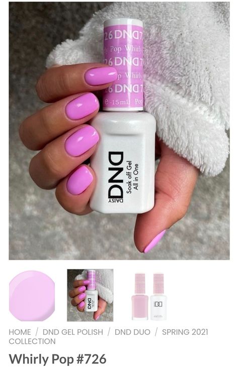 Dnd Whirly Pop, Summer Nail Colors 2024 Dnd, Summer Dnd Nail Colors, Summer Nails Dnd, Dnd Summer Colors 2024, Dnd Pink Gel Polish Colors, Dnd Gel Polish Colors Summer, Dnd Summer Colors, Bubble Gum Pink Nails