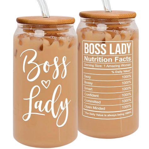 PRICES MAY VARY. BOSS LADY GIFTS FOR WOMEN: The glass is a must-have for anyone looking to add a bit of cuteness and humor to her work desk. Suitable for boss gifts for women, boss lady gifts for women, gifts for boss women, administrative assistant gifts, supervisor gifts for women, coworker gifts for women, manager gifts for women, gifts for secretaries, office gifts for coworkers, office gifts for women, administration appreciation gifts, admin assistant appreciation gifts, admin appreciation Best Boss Gifts For Women, Christmas Gifts For Employees From Boss Cheap, Office Gifts For Women, Boo Basket Coworker, Small Gift Basket Ideas For Coworkers, Co Worker Birthday Gift Ideas, Gifts For Staff From Boss, Boss Day Gift Ideas For Women, Cheap Gift Ideas For Coworkers