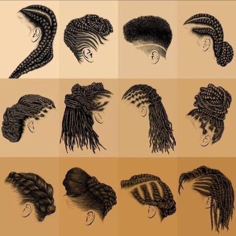 Style Of Hair, Braids, Hair Styles, Hair, Black, Plaits