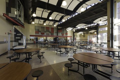 Cave Springs High School  Roanoke, Virgina  Featuring #Fritztile  #school #Flooring #floor #cafeteria Dark Academia School Cafeteria, American High School Cafeteria, School Aesthetic Cafeteria, Private School Cafeteria, Fancy School Cafeteria, High School Cafeteria Aesthetic, Korean School Cafeteria, Cafeteria Aesthetic School, Boarding School Cafeteria