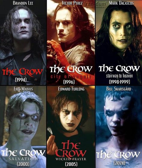 The Crow Movie Poster, Eric Draven And Shelly, The Crow 2024, The Crow Wallpaper, The Crow Poster, Eric Draven The Crow, The Crow 1994, The Crow Movie, Resident Evil Wesker