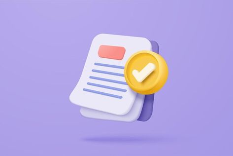 Ketyura | Freepik Skill Icon, Objectives Icon, 3d Icon Animation, Task Icon, 3d Settings Icon, Work Project, 3d Words, Task List, 3d Icons