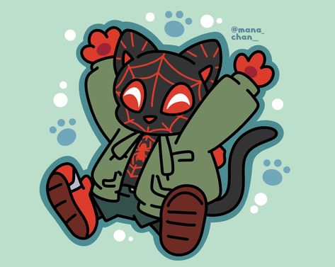 Spidar Man, Meows Morales, Spaider Man, Spiderman Spider, Spider Girl, Marvel Spiderman Art, Fandom Memes, Spiderman Art, Silly Cats