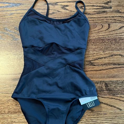 Nwt. Black Dance Leotard By Lulli. Great Leotard. Daughter Outgrew It Before Getting A Chance To Wear It. Size Adult Xs Ballet Leo, Ballet Fits, Yumiko Dancewear, Mesh Leotard, Dance Comp, Contemporary Dance Costumes, Dance Attire, Leotard Bodysuit, Dancing Aesthetic