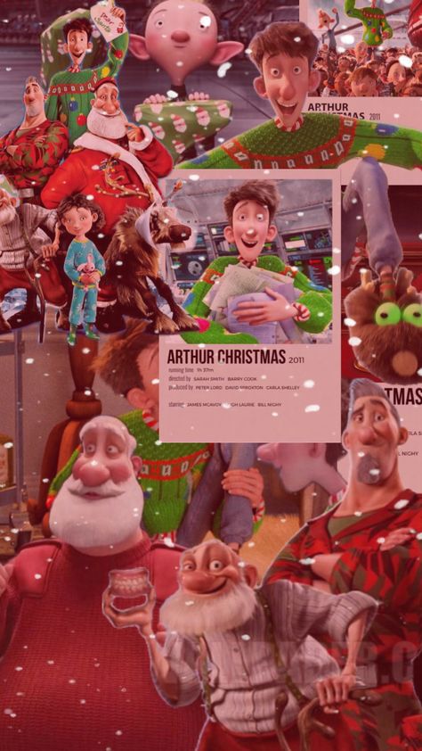 Christmas movie countdown!!! Two weeks left🎄🎄🎄 Day 11 = Arthur’s Christmas❤️ Arthur Christmas Steve, Arthur Christmas Movie, Christmas Movie Countdown, Movie Countdown, Arthur Christmas, Bill Nighy, James Mcavoy, Christmas Movie, Christmas Aesthetic