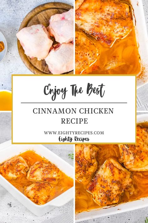 Chicken Cinnamon Recipes, Cinnamon Chicken Recipe, Chicken With Cinnamon, Low Sodium Chicken Tenderloin Recipes, Chicken With Cumin Recipe, Uses For Cinnamon, Cinnamon Chicken, Make Chicken Broth, Mom Meals