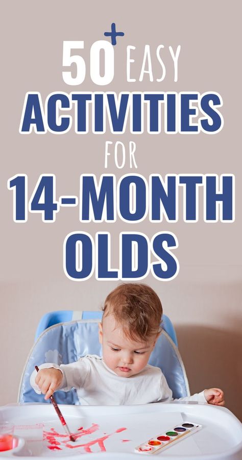 Keeping your 14-month-old entertained can be a challenge, but with these activities, you'll have plenty of ideas to keep them busy and happy. From painting with pudding to playing with water, these activities are not only fun, but they also promote sensory exploration and encourage creativity. Plus, they're easy to set up with items you likely already have at home. So, whether you're looking for a rainy day activity or just want to mix up your daily routine, give these activities a try! 9 Month Old Activities, 15 Month Old Activities, 9 Month Old Baby Activities, Baby Development Activities, 9 Month Old Baby, Baby Play Activities, Baby Learning Activities, Baby Activities, Toddler Activity