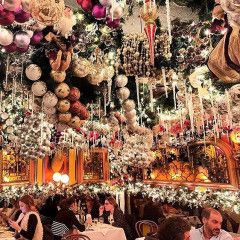 21 Chic & Cozy Restaurants For A Friendsmas Dinner In NYC Nyc December, German Restaurant, Classic Holiday Movies, Best Christmas Decorations, Christmas In Nyc, Christmas In New York, Nyc Christmas, Christmas Pops, Christmas Decorations Ideas