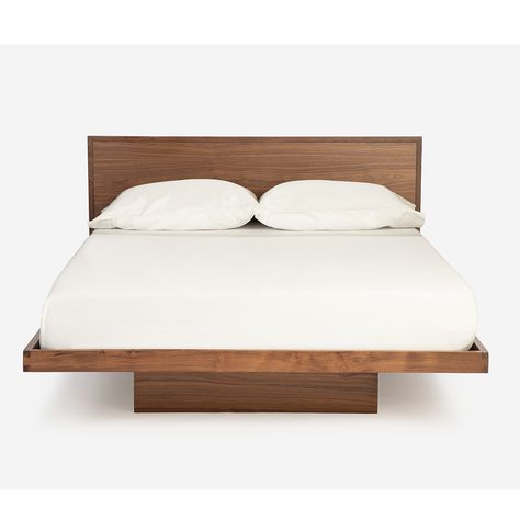 Wood Swatches, Classic Bedside Tables, Floating Platform Bed, Malm Bed, Platform Bed With Headboard, Floating Platform, Built In Bed, Bed With Headboard, Platform Bed With Storage