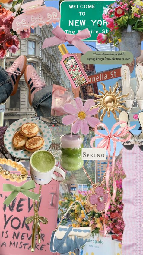 Spring moodboard - wallpaper 🎀🌷 “,. #fyp #spring #wallpaper #moodboard Romanticize Your Life Wallpaper, Colorful Academia, Spring Moodboard, Romanticize Your Life, Life Wallpaper, Online Scrapbook, Collage Board, Spring Wallpaper, Spring Theme