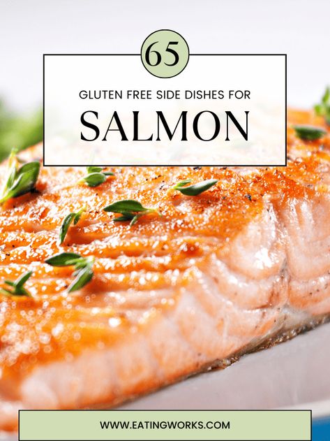 From simple salad sides to fresh veggies and even some pasta dishes, I put together the gluten free perfect side dish list that’ll make your salmon main course shine like the star that it is. Salmon Main Course, Gluten Free Side Dishes, Salad Sides, Starch Sides, Gluten Free Side, Gluten Free Vegetables, Side Dishes For Salmon, Fall Favorites Recipes, Salads To Go