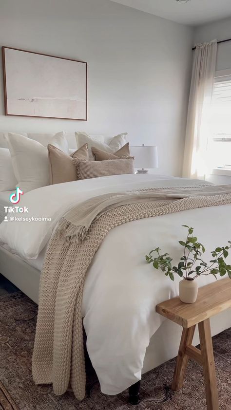 Shop Bedsure White Duvet Cover Queen … and other curated products on LTK, the easiest way to shop everything from your favorite creators. Costal Bedroom, Bedroom Neutral, 2024 Bedroom, Neutral Bedroom Decor, Warm Bedroom, Neutral Bedrooms, Bedroom Layout, Scandinavian Bedroom, Bedroom Decor Cozy