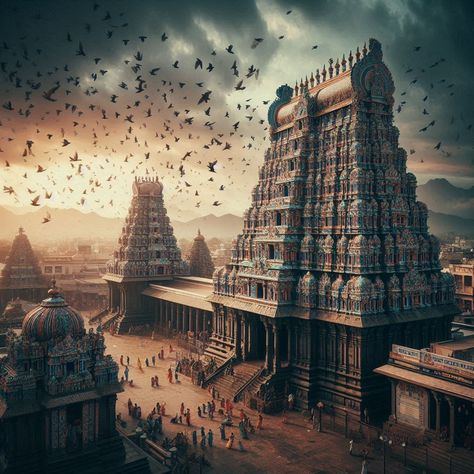 Divine Odyssey: Tamil Nadu's Timeless Temple Treasures Ancient Background, Temple Poster, Dance Background, Blur Image Background, Indian Temple Architecture, Nature Iphone Wallpaper, Blur Photo Background, Temple Architecture, Temple Art