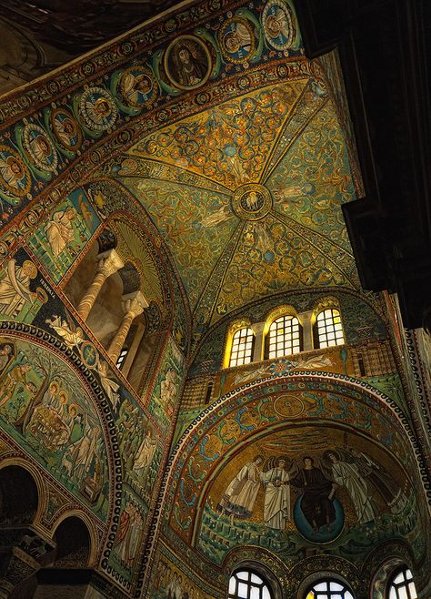 All sizes | Basilica of San Vitale, Ravenna | Flickr - Photo Sharing! Esoteric Christianity, Basilica Of San Vitale, San Vitale Ravenna, Byzantine Mosaics, Empire Architecture, Meal Breakfast, Ravenna Italy, Byzantine Architecture, Byzantine Mosaic