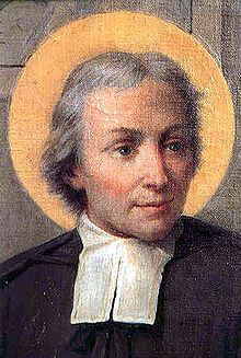 Juan Bautista de La Salle - Wikipedia, la enciclopedia libre St John Baptist, John Baptist, San Juan Pablo Ii, Famous Portraits, School Principal, Christian School, Poor Children, Catholic School, Saint John