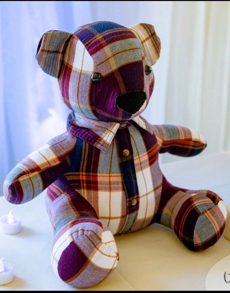 Memory Animals, Memory Bears Pattern Free, Keepsake Teddy Bear, Memory Bears Pattern, Bear Patterns Free, Teddy Bear Sewing Pattern, Keepsake Bear, Memory Bears, Bear Teddy