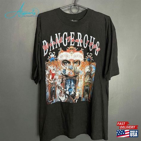 Vintage 1992 Michael Jackson Dangerous Tour T-Shirt Classic Sweatshirt Check more at https://alysaarts.com/product/vintage-1992-michael-jackson-dangerous-tour-t-shirt-classic-sweatshirt/ Michael Jackson Sweatshirt, Michael Jackson Dangerous, Classic Sweatshirt, Tour T Shirts, Michael Jackson, Sweatshirts, T Shirt