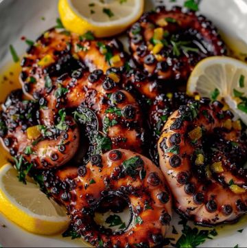 Simple Greek Grilled Octopus Recipe – Feisty Spices Grilled Octopus Recipe Greek, Greek Octopus Recipes, Octopus Marinade Recipe, Octopus Recipes Grilled, Grilled Octopus Recipe, How To Cook Octopus, Octopus Recipe, Octopus Recipes, Special Meals