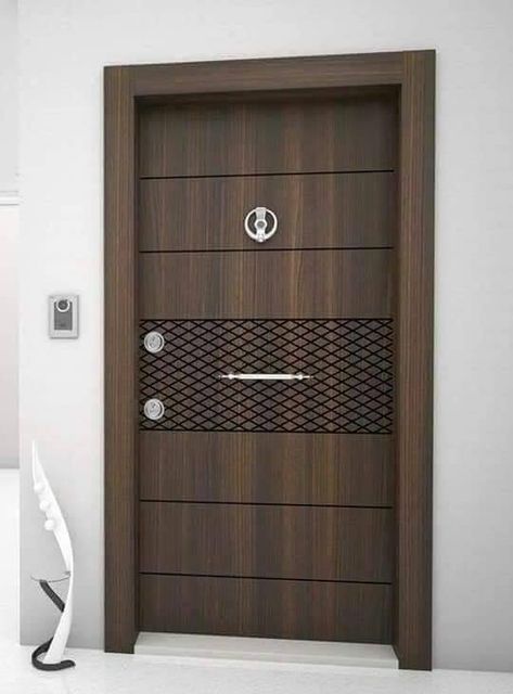 Top 15 Main Door Designs. "Property Plans" YouTube Channel Ply Wood Door Design, Ply Door Design, Mica Doors Design, Mica Door, Single Main Door Designs, New Door Design, Pallet Home Decor, House Front Door Design, Interior Door Styles