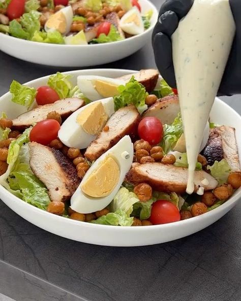 Salad Recipes Healthy Easy, Healthy Food Menu, Healthy Vegetable Recipes, Quick Recipes Snacks, Healthy Food Dishes, Healthy Food Motivation, Health Dinner Recipes, Fair Food Recipes, January 25